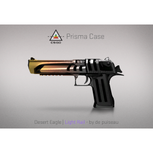 Desert Eagle | Light Rail (Battle-Scarred)