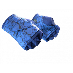 Hand Wraps | Cobalt Skulls