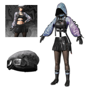 PUBG SKIN PGI.S Tactical Hoodie Set