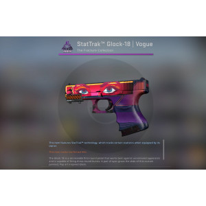 Glock-18 | Vogue (Battle-Scarred)