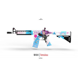 M4A4 | Temukau (Battle-Scarred)