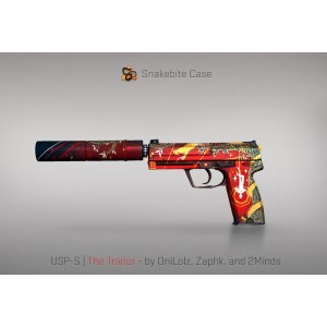 USP-S | The Traitor (Battle-Scarred)