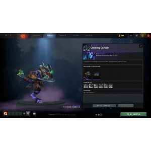 Cunning Corsair skin for Riki and the boot screen