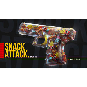 Glock-18 | Snack Attack (Battle-Scarred)