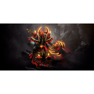 Herald of the Ember Eye skin for Grimstroke and the boot screen