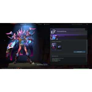 Fractured Envoy skin for Arc Warden and the boot screen