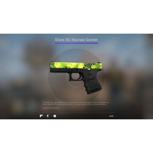 Glock-18 | Nuclear Garden (Battle-Scarred)